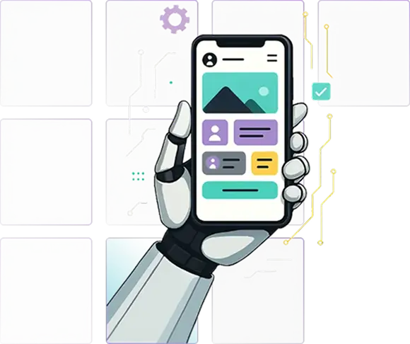 Ilustração de desenvolvimento web